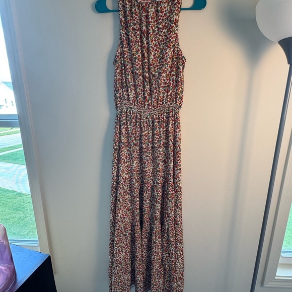 Max Studio size Medium stretchy waist Floral Maxi Sundress in like new condition - Picture 7 of 7